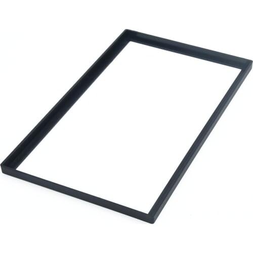 Bezel Trim Car Audio Frame Bezel 2Din Panel For Car Radio DVD Player Mounting