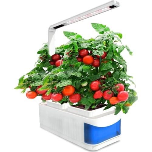 Hydroponics Growing System Indoor Smart Herb Garden With Full Spectrum LED Plant Grow Lights Auto Timer For Home Plants UK US