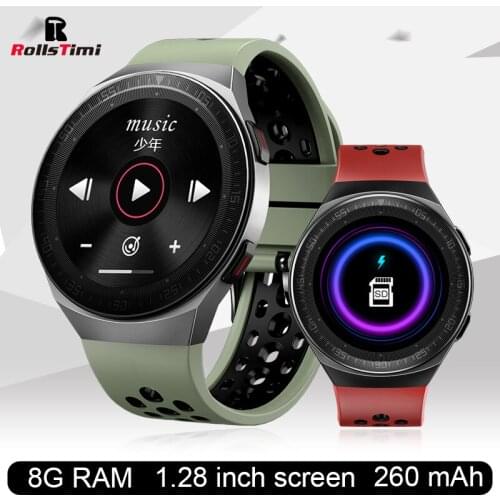 Rollstimi Smart Watch Men Lady Bluetooth Call Blood Pressure Heart Rate Fitness Tracker wristband Multi-mode sports recording