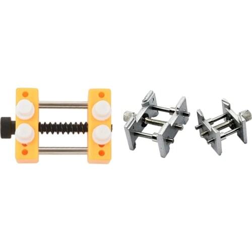 Vise Tool Movement Holder Opens Watch Case Dial Fixer with Metal Watch Movement Holder Fixed Base