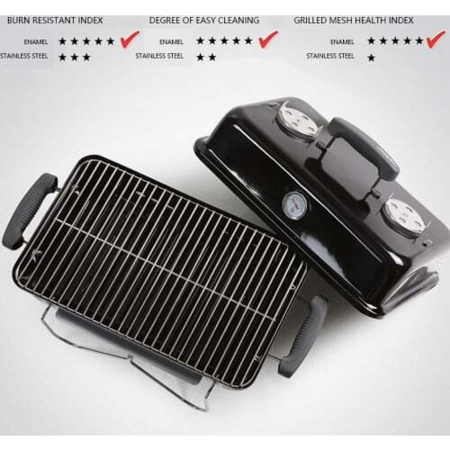 Charcoal Grill Outdoor Home Folding Portable Barbecue Grill Carbon Barbecue Oven Charcoal Grills Easily Cleaned 3C