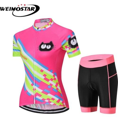 Weimostar Pro Summer Cycling Jersey Set Bike Clothing MTB Bicycle Clothes Wear Maillot Ropa Ciclismo Men Cycling Set