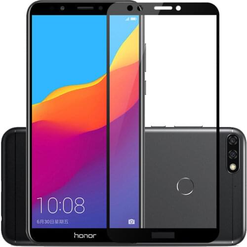 9D HD Protective Glass on Honor 9 Light Lite 7A 7C 7X Pro Screen Protector for Huawei Y9 Y6 Y5 Prime P Smart Tempered Glass