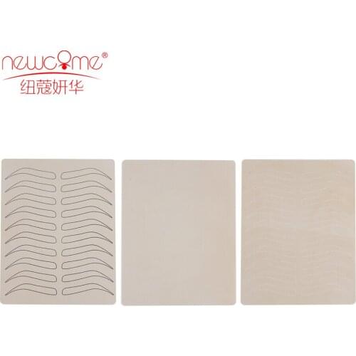 1/3/5PcsMicroblading Tattoo Eyebrow Practice Skin Eyebrow Cosmetic No ink required Permanent Makeup Eyebrow Training Skin Tattoo