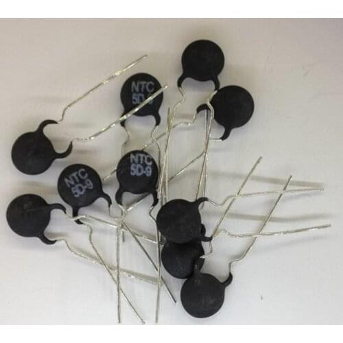 100pcs/lot Thermistor Resistor 5D-9 NTC5D-9 DIP ntc 5D9 5MM new original