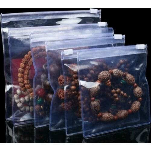 1000pcs/lot PVC bag Plastic Bag Thick Clear Earrings Jewelry Bag Packaging Storage Bags