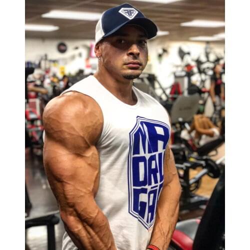 2021Brand gym cotton singlets bodybuilding stringer tank top men fitness shirt muscle guys sleeveless vest Tanktop