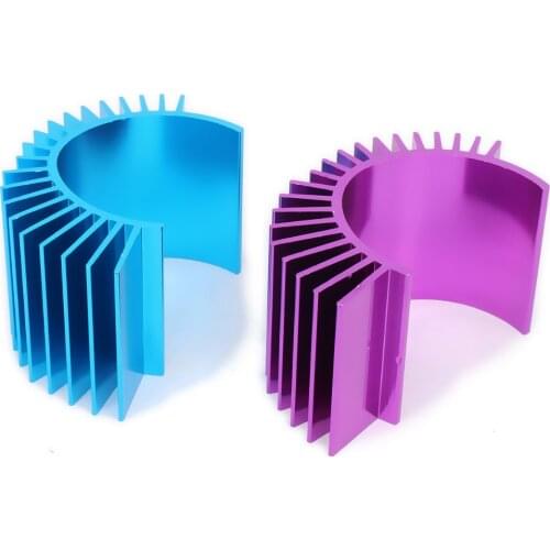 Aluminum 540/545/550 Size Motor Cooling Heat Sink Heatsink Top Vented For 1/10 RC Model Car/Boat HSP HPI Wltoys Himoto Redcat