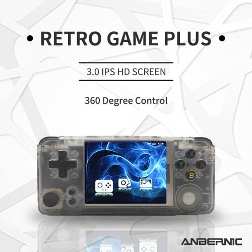 ANBERNIC 3.0 screen 64 BIT Retro RS97 handheld game console Built in 300 games,Best choice for video output gifts