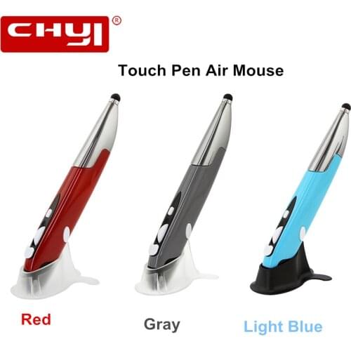 2.4G Wireless Laser Pen Mouse Ergonomic 800/1200/1600DPI Mause Silicone Stylus Pen Web Browsing Optical Touch Air Mice For PPT