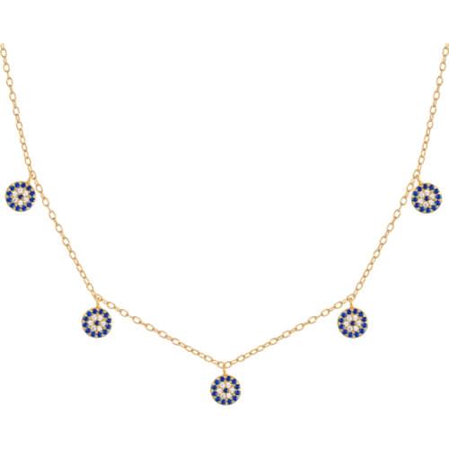 CANNER 925 Sterling Silver Necklace For Women Color Cross Necklace Charms Chains Fine Jewelry Choker Bijoux Femme 2021 Trend