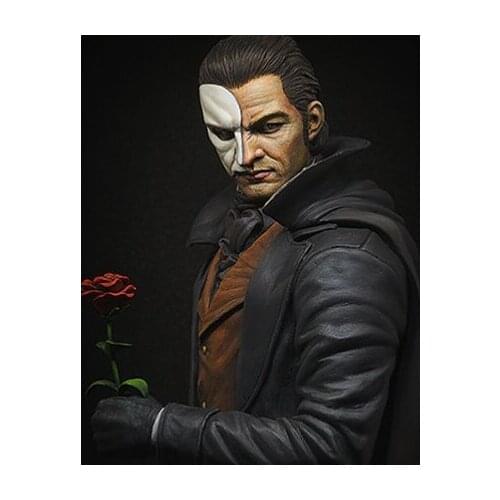 Crazy King Model 1/9 resin figure bust model music angel movie character GK white model hand to do X106