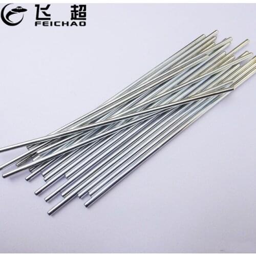 Feichao 10 Pcs 2*100mm Metal Model Axle Gear Shaft Diameter 2mm DIY Toy Spare Parts for Car Vehicle