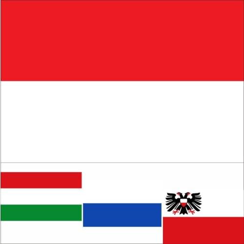 Germany 119 City And Red White Flag 3X5FT 90X150CM 100D Polyester Banner Der Hansestadt Lübeck