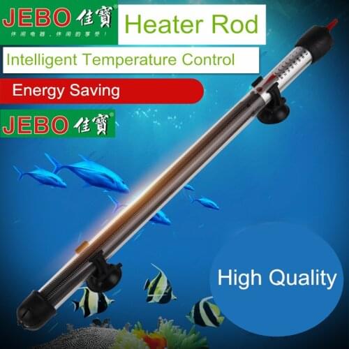 JEBO Aquarium Fish Tank Temperature Control Accessory 220V Adjustable Heating Rods Temperature Thermostat Heater Rod 2010
