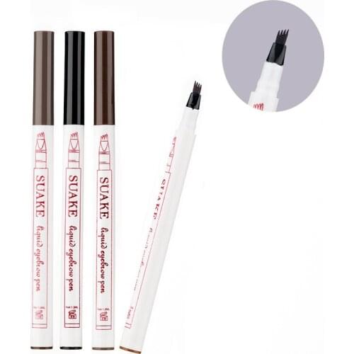 Four Claw Eyebrow Makeup Eyebrow Pencil Tattoo Sketch Waterproof Long-lasting Natural Wild Brows Drawing Cosmetic Women TSLM1