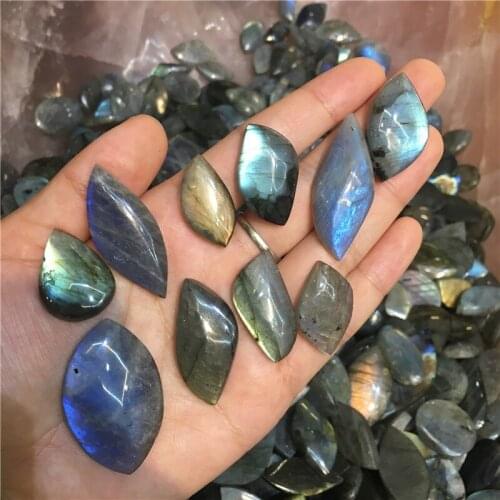 10pcs natural labradorite stones and minerals gemstone reiki healing crystals