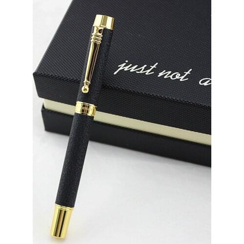 DIKA WEN 8037 Fountain Pen Unique Style, Medium Nib 0.5 Writing Pen Business Office Home Supplies