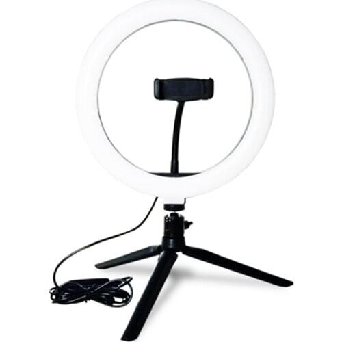LED Ring Light Studio Photo Video Dimmable Lamp Tripod LED SMD Design Stand Selfie Camera Phone for Photography