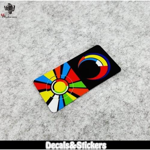 NO.LN031 Rossi Sun Moon 3M Material Reflective Stickers MOTO GP Car Sticker Decals Racing Stickers Motorcycle