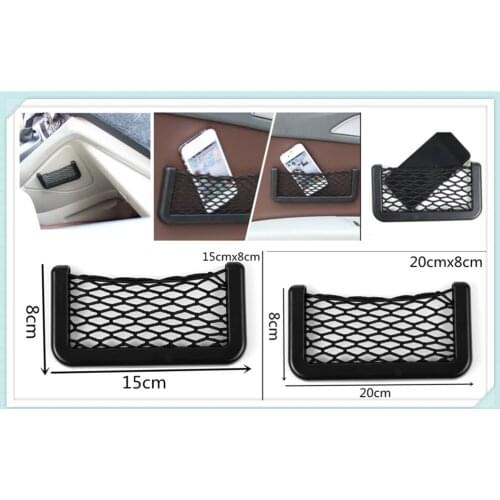 Universal black car seat side net storage pocket for Ford C-MAX Flex B-MAX Atlas Territory Formula Vertrek