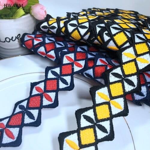 10Yard High Quality colorful Elastic Lace Ribbon Trims curtain pillow hat skirt festival party Lace Trim Embroidered For Sewing