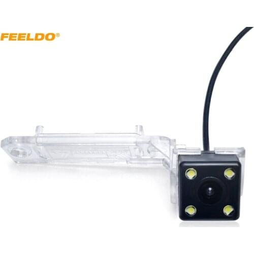 FEELDO Car Special Dedicated Rearview Parking Camera For Volkswagen Touran/Caddy/Jetta/Golf Plus/Passat B6/T5 Transporter