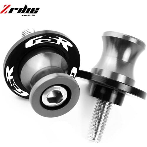 Motorcycle Swingarm Spools slider M8 stand screws For SUZUKI GSR 400/600/750 GSR400 GSR600 GSR750 GSX-S 1000F GSX-R 600 750 1000
