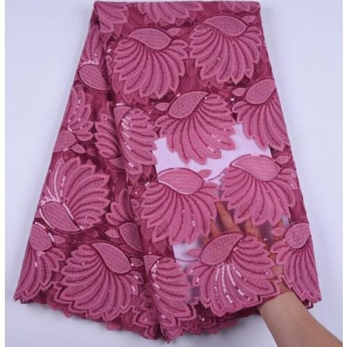 Onion Bling Sequined Soft Milk Silk Laces High Quality French Mesh Milk Silk Lace Fabrics For Wedding Ball Smooth Laces F1716