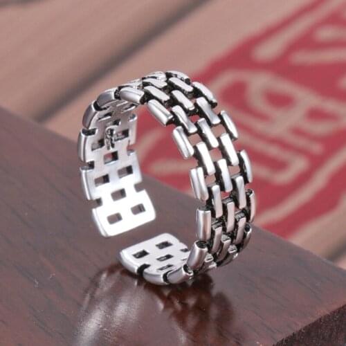 Original Design Popular Hollow Finger Ring Simple Rings for Women Wedding Engagement Jewelry Gifts