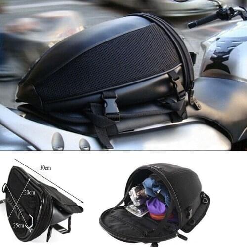 Motorcycle Parts Universal Good Rear Seat Bag Motorcycle Tail Bag Sports Car Backrest Bag Men and Women Thickening Easy Install