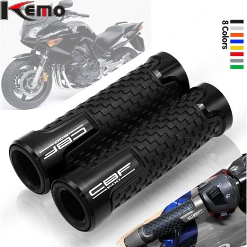 For HONDA CBF600 CBF 600 7/8" 22mm Universal Motorcycle Accessories CNC Aluminum Handlebar Hand Grips Handle Bar End Grip