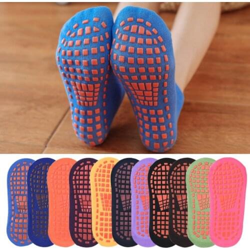 1 Pcs Silicone Soft Socks Women Anti-Skid Sports Compression Socks Indoor Floor Footwear Gym Fitness Yoga Pilates Socks Slippers