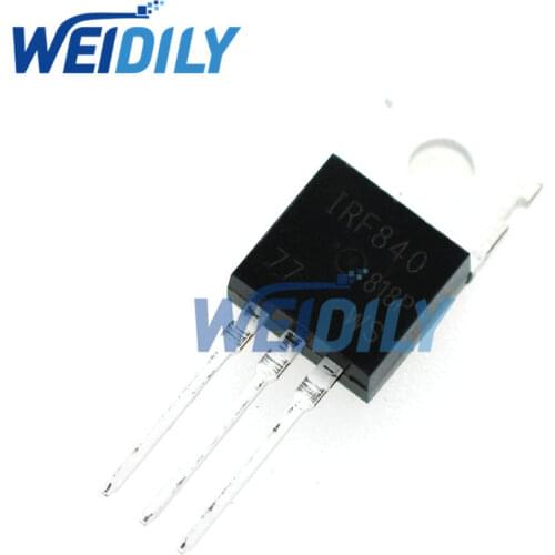 10PCS/LOT IRF840 IRF840PBF MOSFET N-Chan 500V 8A TO-220 new original Triode
