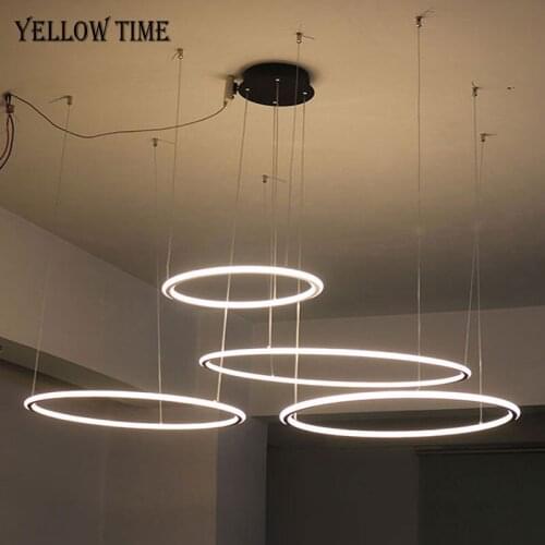110V 220V Modern LED Chandelier Light For Living room Dining room Kitchen Indoor Lighting Hanging Lamp Ceiling Chandelier Lamps