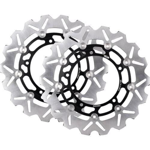 For Yamaha FZ6 FAZER S2 / MT-09 TRACER ABS / MT-03 MT-09 /XJ6 DIVERSION ABS F / YZF R6 Front Brake Discs Rotors Disks F+ R 2PCS