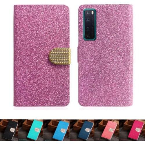 3 Styles Huawei Nova 7 SE 5G Case Luxury PU Leather Back Flip Case On Huawei Nova 7 Pro 5G Case Phone Protective Cover Shell