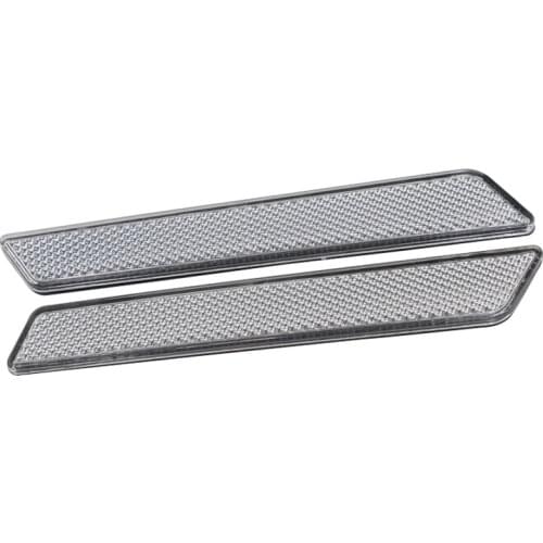 Motorcycle Accessories Clear Saddlebag Latch Cover Reflector For Harley FLT FLHT Road King Road Glide Street Glide ETC