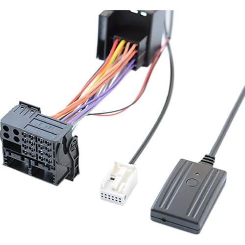 Car Bluetooth 5.0 Aux Music Audio Adapter Built-in MIC for-BMW E64 E60 E66 E80 E81 E82 E90