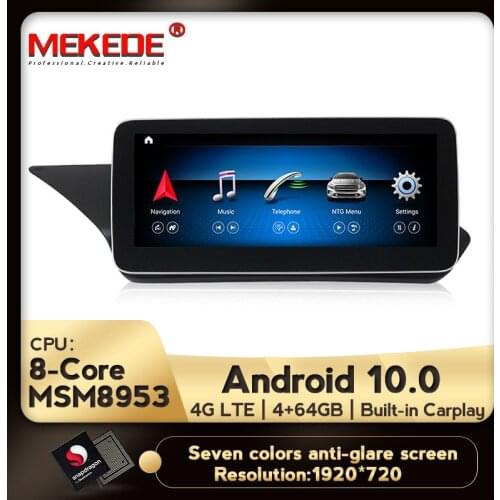 Android 4G+64G 4G Lte Car GPS Navigation Multimedia Player For Mercedes Benz E Class W212 E200 E230 E260 E300 S212 2009-2015