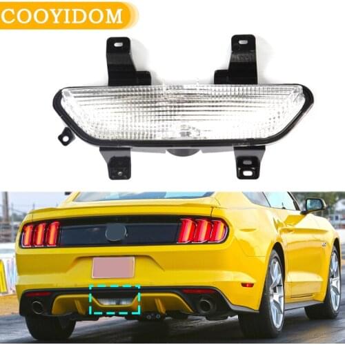 Car Brake Light Rear Fog Reflector light Bumper Reflector lamp Tail Warning For Ford Mustang GT 5.0 2015-2020 Car Accessories