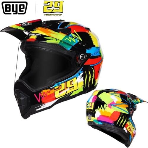 BYE Motocross Helmets Off Road Motorcycle Motocicleta Capacete Casco Helmet Motorbike Riding Helmet Dot capacete de Moto