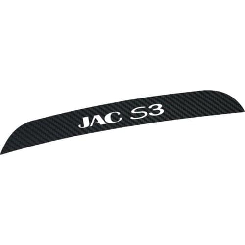 For JAC Refine S3 S2, High brake light decorative stickers, modified special, carbon fiber brake lights stickers