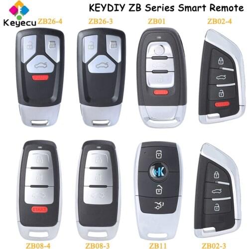 KEYECU KEYDIY for BMW for Mercedes-Benz ZB Series ZB02-3 ZB02-4 ZB08-3 ZB08-4 KD Smart Remote Car Key for KD-X2 Key Programmer