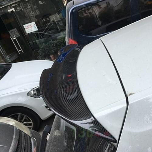 MK7 MK7.5 Real Carbon Fiber Car Rear Trunk Wing Roof Spoiler for Volkswagen Golf 7 Goif 7.5 VII 2015-2018 (not Fit GTI R)