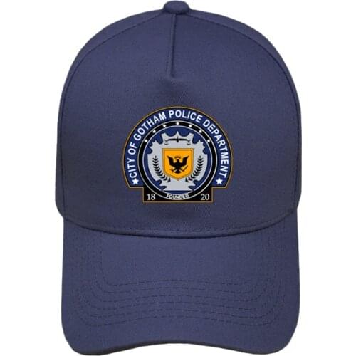 Fashion Gotham City Police Baseball Caps Men Women Hip Hop Gotham GCPD Hats Cotton Unisex adjustable Cap