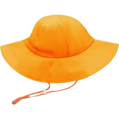 Unisex Summer Sun Hat Boys Cap Children Panama Unisex Beach Girls Bucket Hats Cartoon Infant Caps UV Protection For 4-8 Years