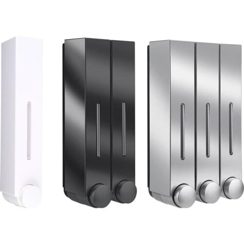 Wall-mounted soap Liquid dispenser Hand-press Shower Gel Shampoo Bottle Hand sanitizer box bath foam Fluid Body Wash separator