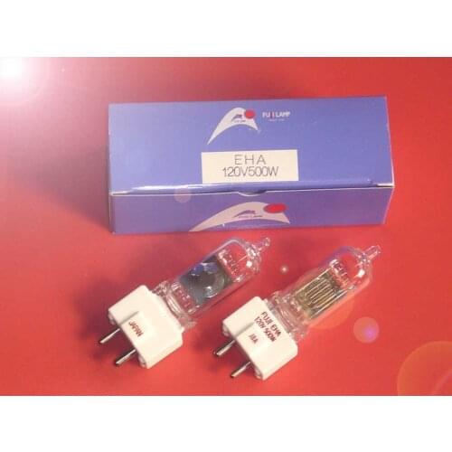 New Top Fashion Transparent Tungsten Halogen Lamp Lampara Piloto Fuji Pg Optical Bulb Eha 120v500w