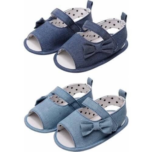 Newest Summer Kids Shoes Baby Girls Boys Sandals Premium Cotton Soft Anti-Slip Shoes Outdoor Indoor Prewalker